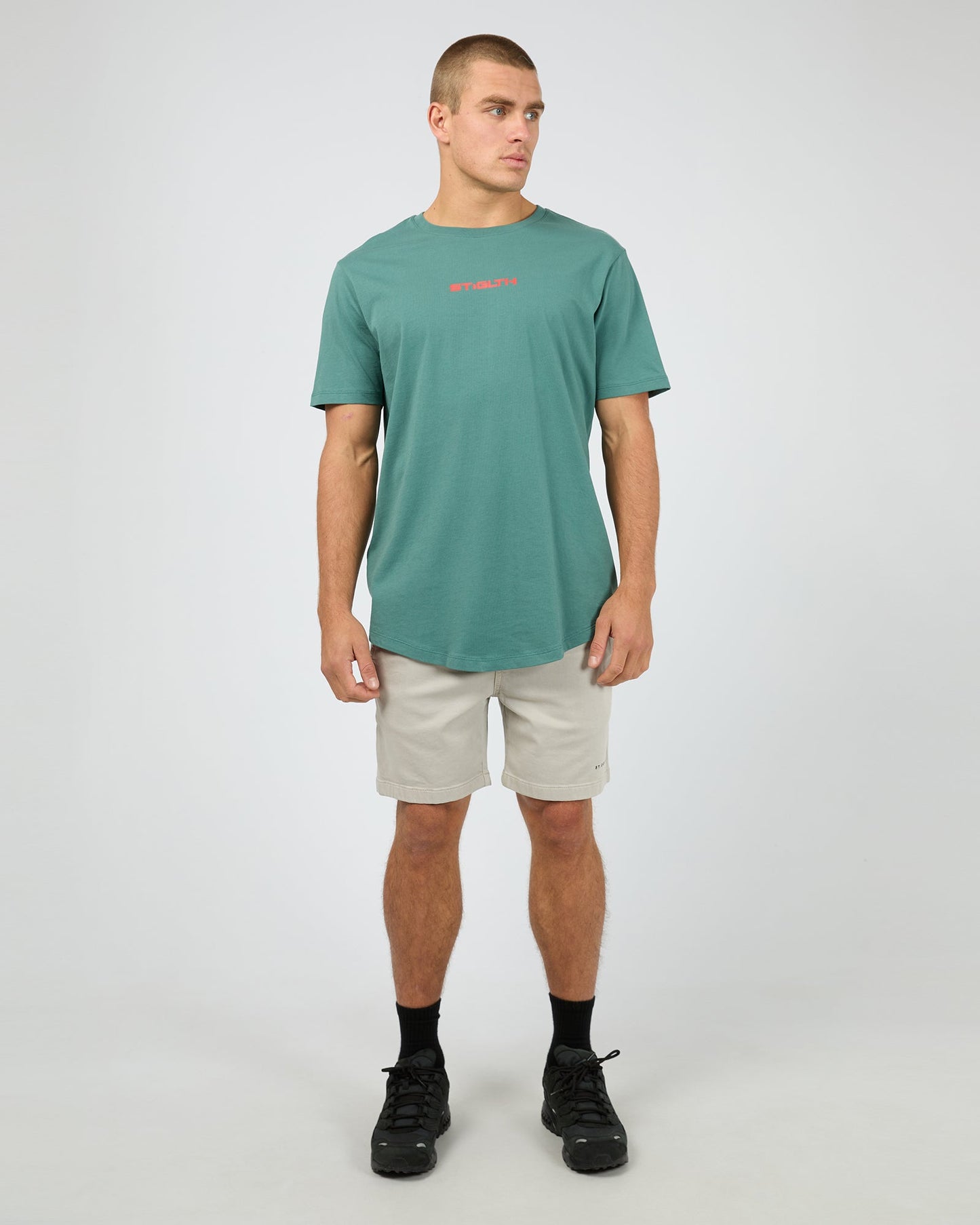 St Goliath Cypher Tee - Jade | Men's Slim Fit Streetwear T‑Shirt