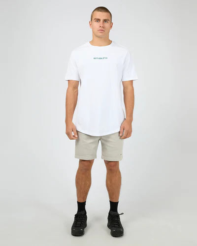 St Goliath Cypher Tee - White | Men's Slim Fit Streetwear T‑Shirt