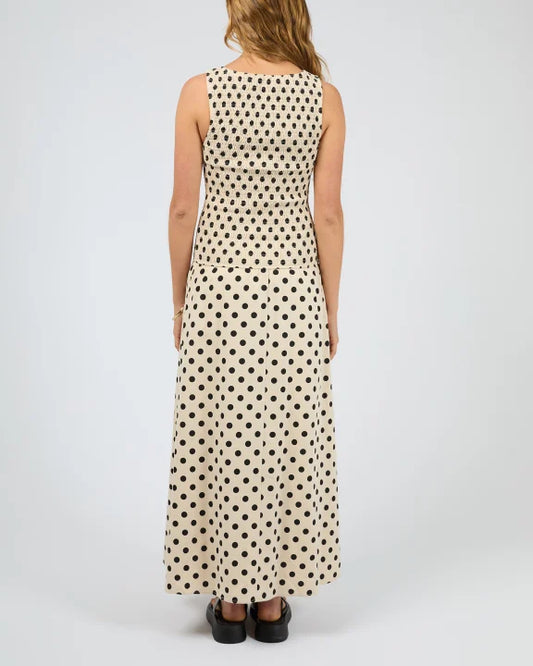 Back view of Silent Theory Nieve Maxi Dress