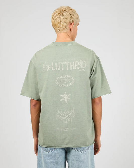 Silent Theory Cipher Tee - Pine | Men’s Casual Everyday Graphic Tee