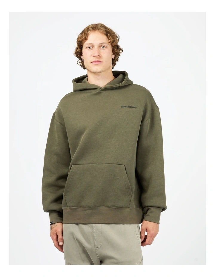 St Goliath Sensor Hoodie - Khaki | Relaxed Fit Streetwear Hoodie