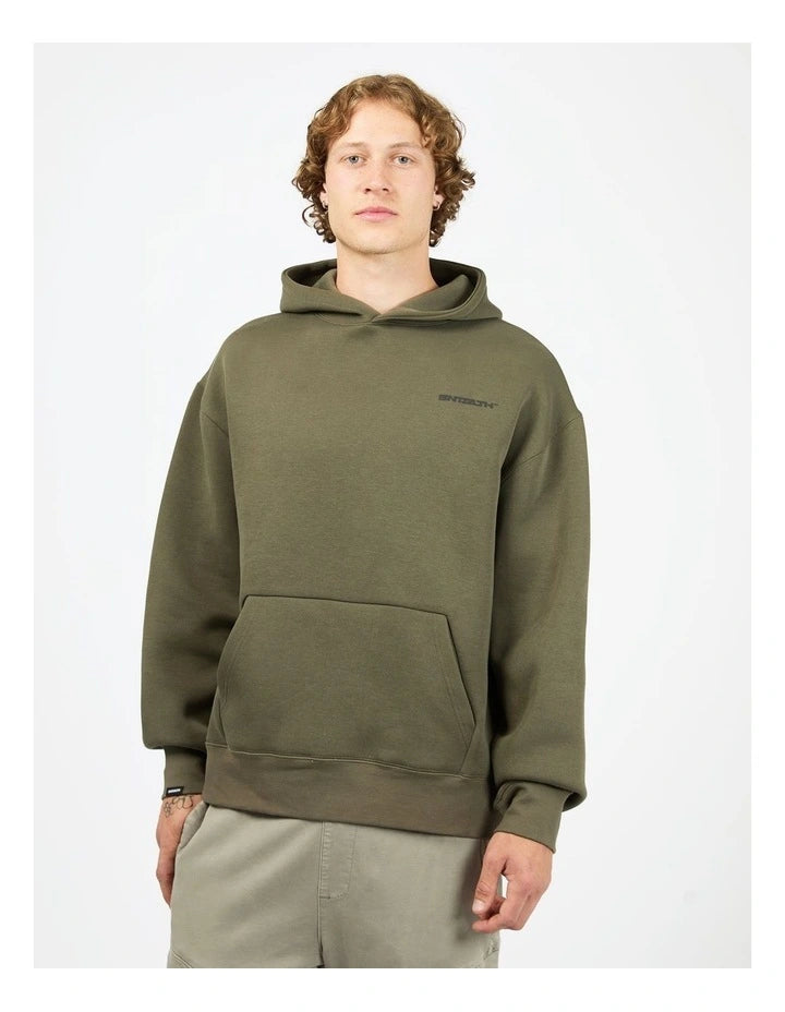 St Goliath Sensor Hoodie - Khaki | Relaxed Fit Streetwear Hoodie