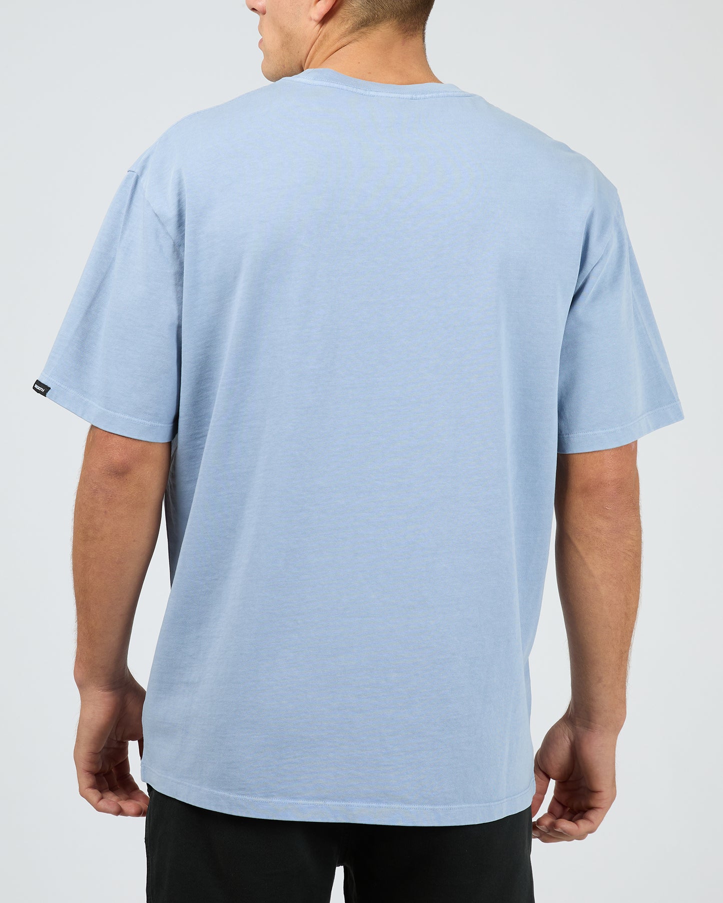 St Goliath ID Tee – Blue | Men’s Cotton Graphic Streetwear Tee