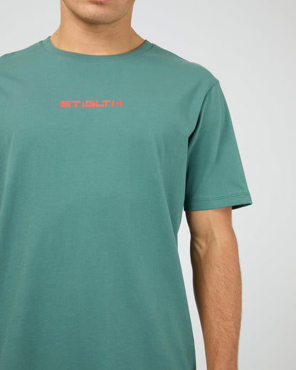 St Goliath Cypher Tee - Jade | Men's Slim Fit Streetwear T‑Shirt