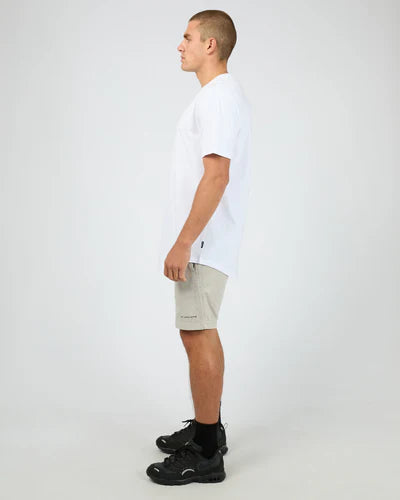 St Goliath Cypher Tee - White | Men's Slim Fit Streetwear T‑Shirt
