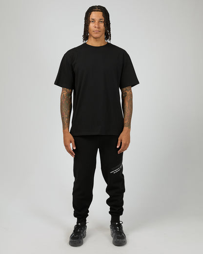 St Goliath Sensor Track Pant - Black | Men’s Relaxed Fit Jogger Pant