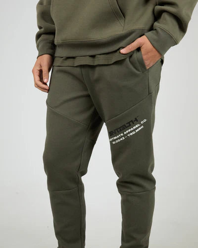 St Goliath Sensor Track Pant - Khaki | Men’s Relaxed Fit Jogger Pant