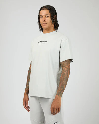 St Goliath Sensor Tee - Grey | Men’s Everday Cotton Graphic Tee