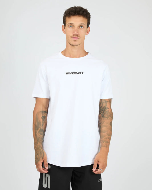 St Goliath Connect Tee - White | Men's Cotton Graphic T-Shirt
