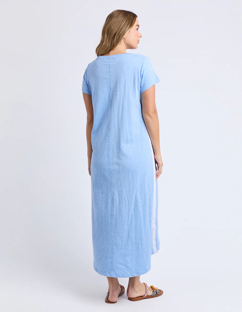 Foxwood Recovery Dress - Light Blue | Women’s Relaxed Cotton Midi Dress