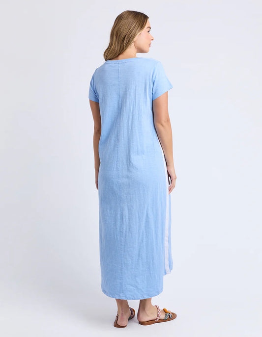 Foxwood Recovery Dress - Light Blue | Women’s Relaxed Cotton Midi Dress