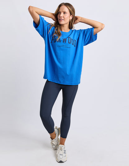 Foxwood Interval Tee - Blue & Navy