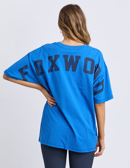 Foxwood Interval Tee - Blue & Navy