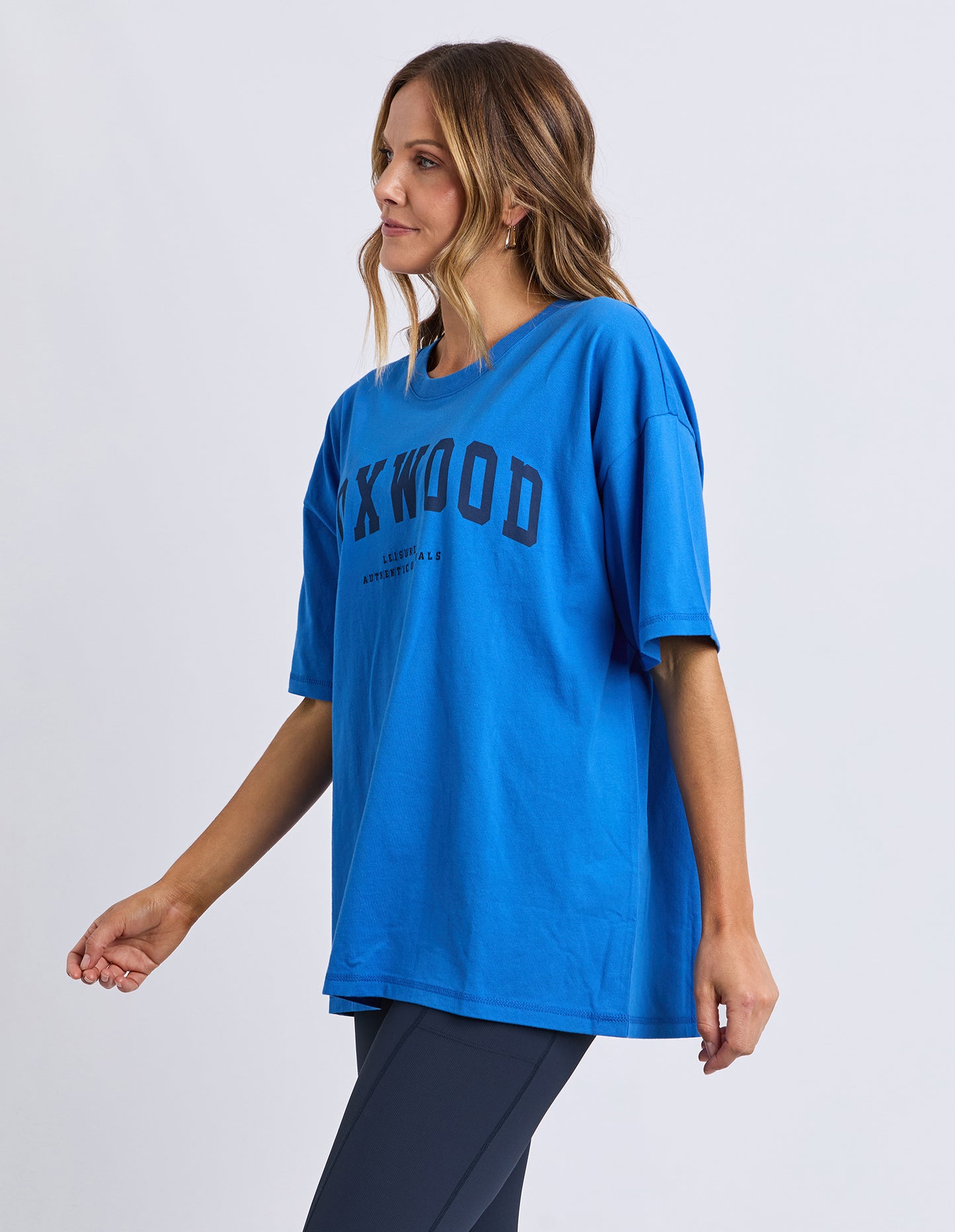 Foxwood Interval Tee - Blue & Navy