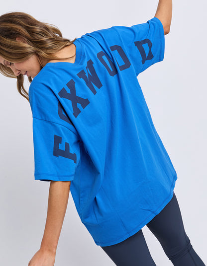 Foxwood Interval Tee - Blue & Navy