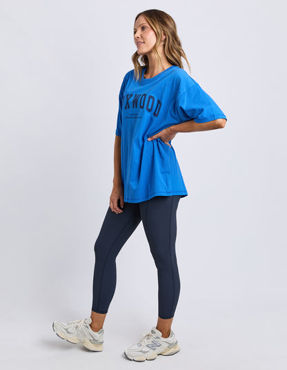 Foxwood Interval Tee - Blue & Navy