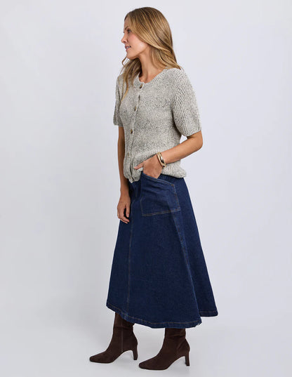 Foxwood Davana Knit - Oat Marle | Women's Relaxed Knitwear