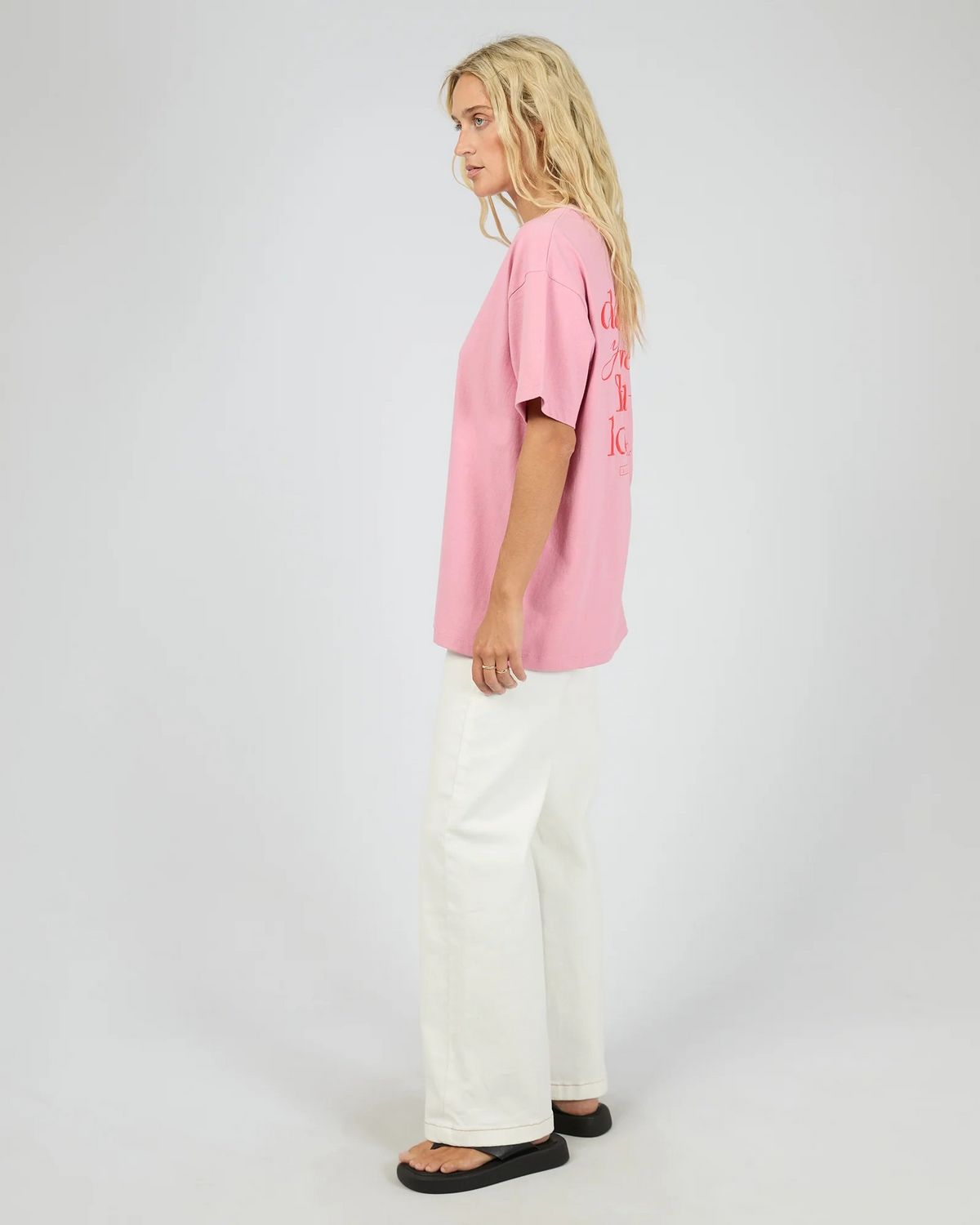 About Eve You Are Fabulous Relaxed Tee – Orchid | Women’s Cotton Graphic Tee