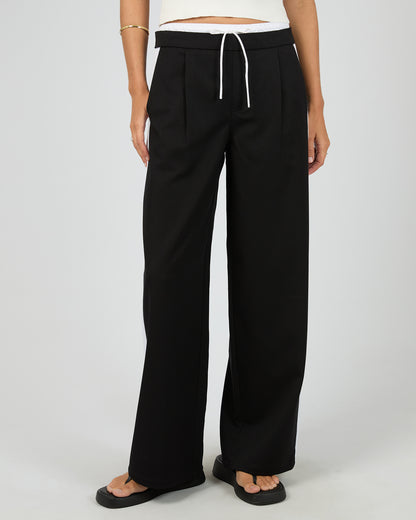 All About Eve Beckett Pant - Black | Women's Everyday Casual Pants