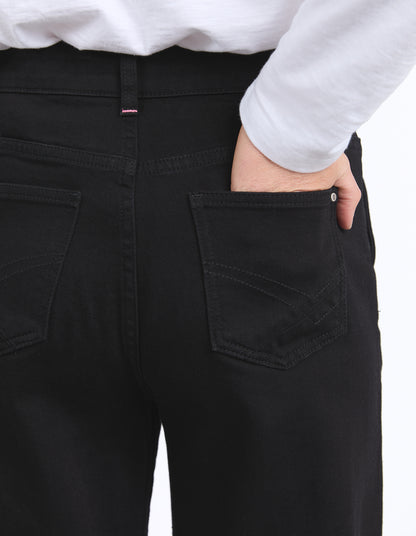 Elm Izzy Wide Leg Jean - Black Wash | Women’s Everyday Wide Leg Denim Jean