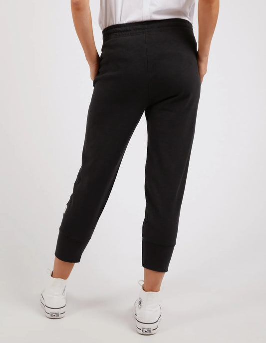 Elm Brunch Pant – Black | Women’s Relaxed Cotton Jersey Pant