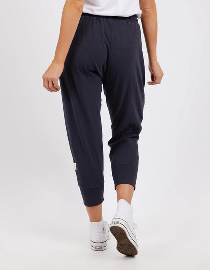 Elm Brunch Pant – Navy | Women’s Relaxed Cotton Jersey Pant