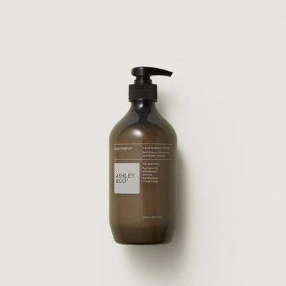 Sootherup 'Ashley & Co' on a light gray background