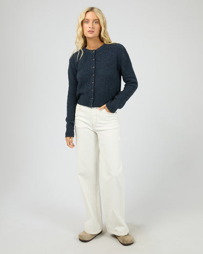 All About Eve Bayside Cardigan – button‑through cropped knit