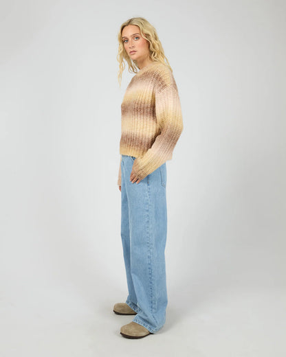 All About Eve Bree Knit in Multicolour, side profile — Salt & Honey Boutique

