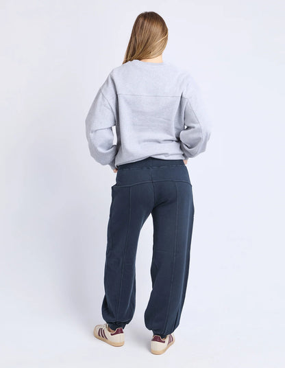 Foxwood Leo Trackpant - Dark Sapphire | Women’s Everyday Cotton Trackpants