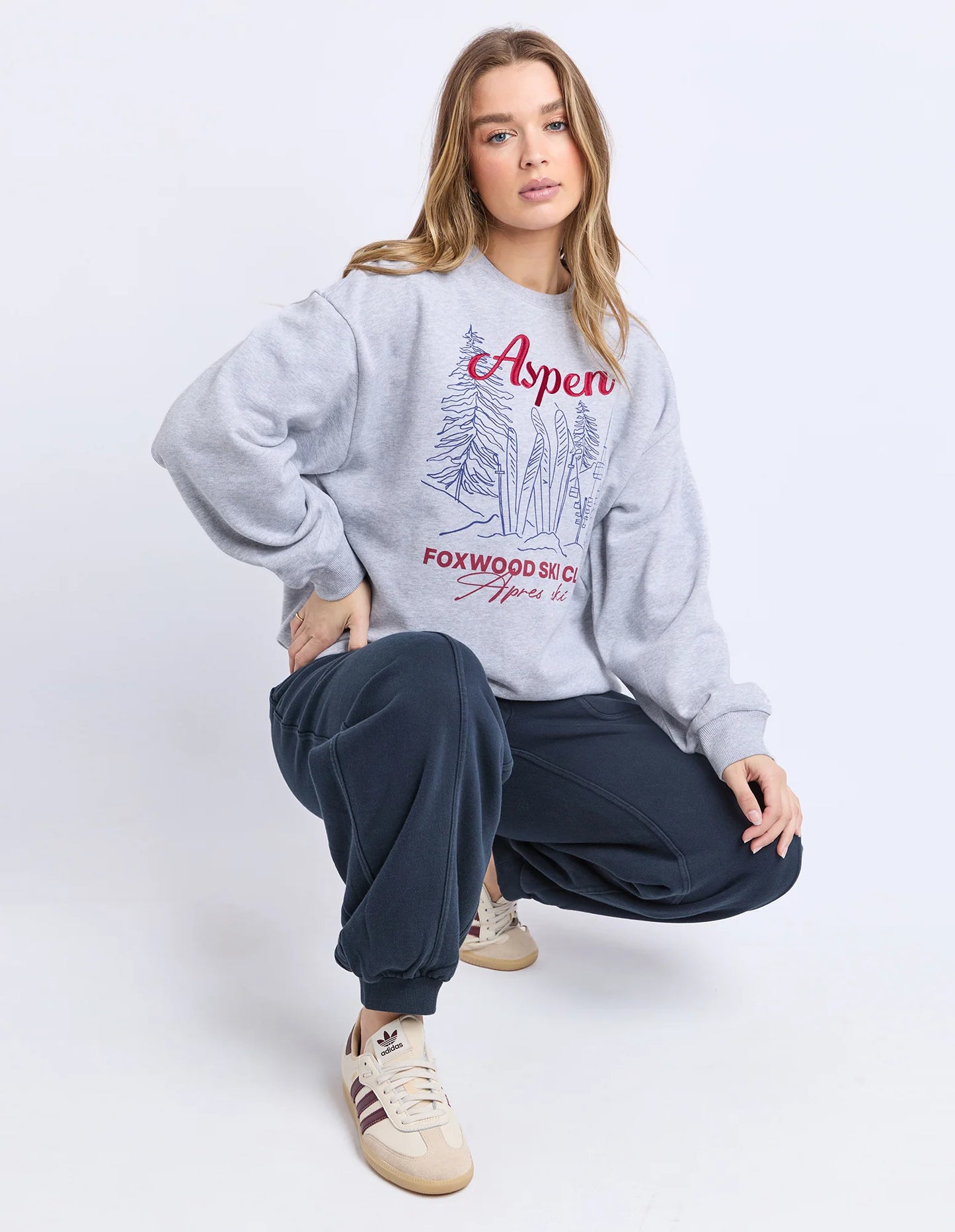 Foxwood Leo Trackpant - Dark Sapphire | Women’s Everyday Cotton Trackpants