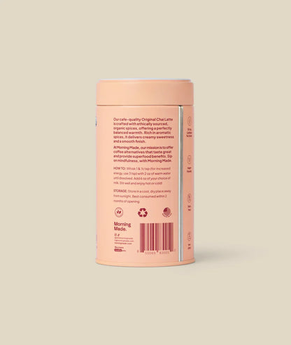Morning Made Chai Latte - Original Blend | Organic Spiced Chai Powder