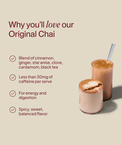 Morning Made Chai Latte - Original Blend | Organic Spiced Chai Powder