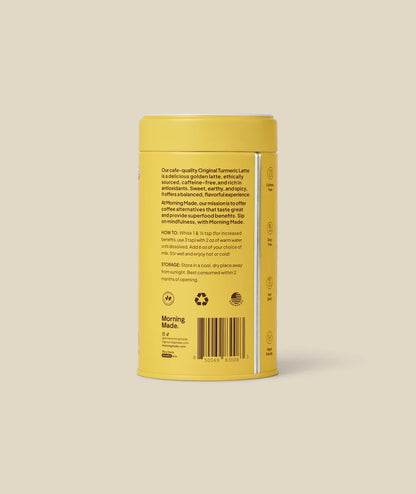 Morning Made Turmeric Latte - Original Blend | Organic Golden Turmeric Drink