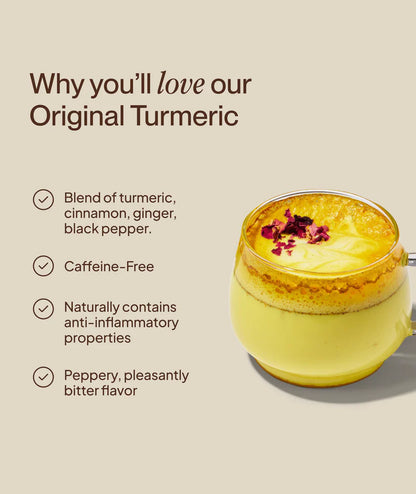Morning Made Turmeric Latte - Original Blend | Organic Golden Turmeric Drink