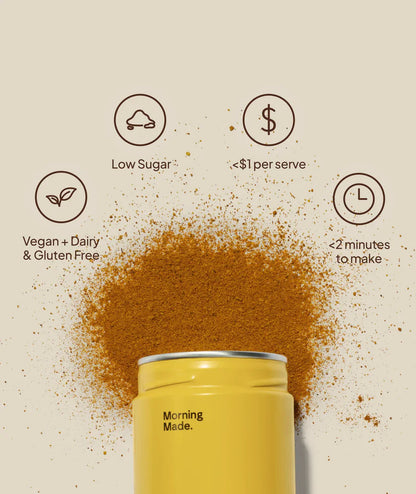 Morning Made Turmeric Latte - Original Blend | Organic Golden Turmeric Drink