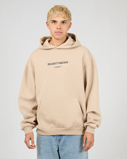 Silent Theory Echo Hoodie - Tan | Men’s Relaxed Fit Everyday Hoodie