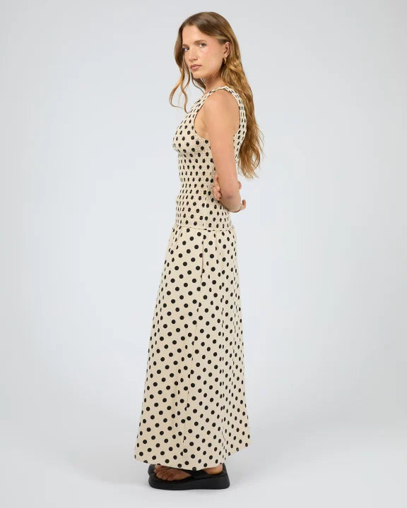 Silent Theory Nieve Maxi Dress - Natural | Relaxed Women's Everyday Maxi Dress