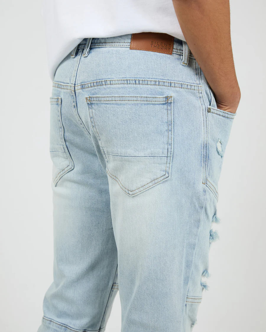 Stretch denim texture on Silent Theory Soho Jean
