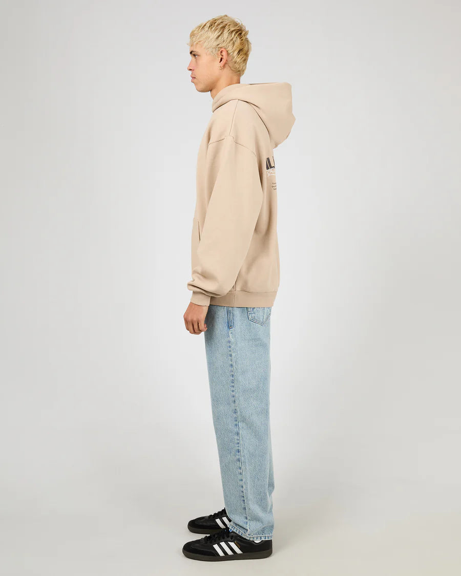 Silent Theory Echo Hoodie - Tan | Men’s Relaxed Fit Everyday Hoodie