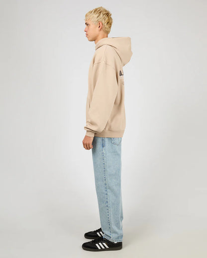 Silent Theory Echo Hoodie - Tan | Men’s Relaxed Fit Everyday Hoodie