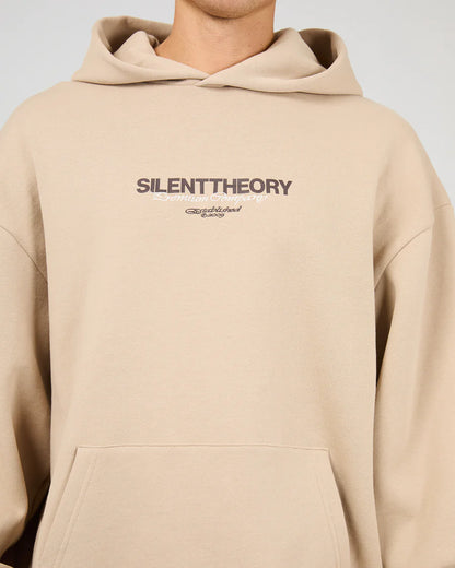 Silent Theory Echo Hoodie - Tan | Men’s Relaxed Fit Everyday Hoodie
