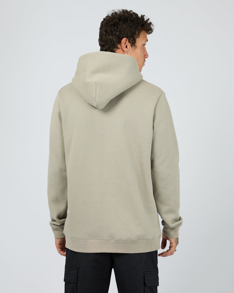 St Goliath Vapor Hoodie - Vintage Khaki | Men's Relaxed Fit Fleece Hoodie