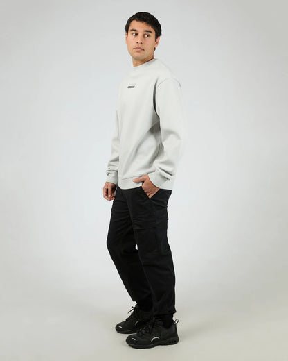 St Goliath Exchange Crew - Grey | Men’s Graphic Fleece Crew