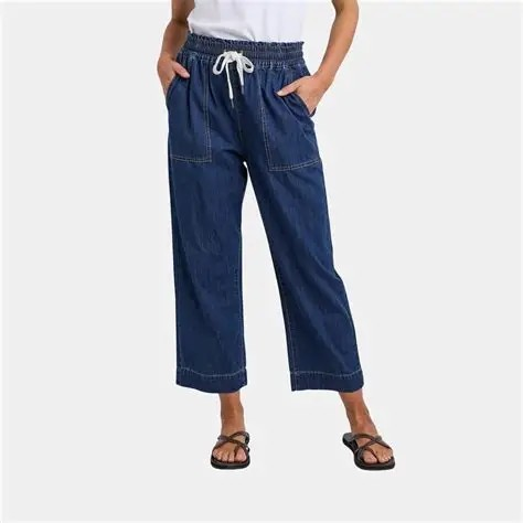 Greta Slim Leg Denim Pant - Sapphire (Extra Dark W