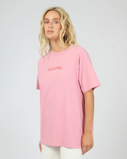 About Eve You Are Fabulous Relaxed Tee – Orchid | Women’s Cotton Graphic Tee